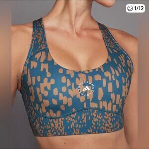 NWT Adidas x Stella McCartney TruePurpose Training Medium Support Bra Size Small